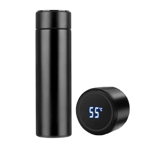 Temperature Display Thermos Water Bottle