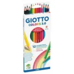 FILA Giotto color Pencils 3.0 set of 12 Pcs