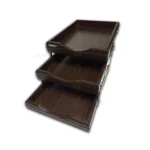 Letter Tray Wooden 3 Story