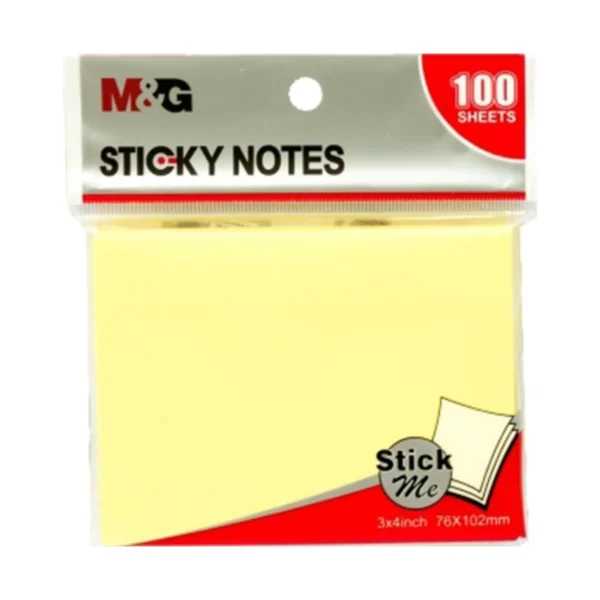 M&G 3x4 Sticky Note
