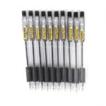 Piano Ball Point Pen Pack Of 10 - Black