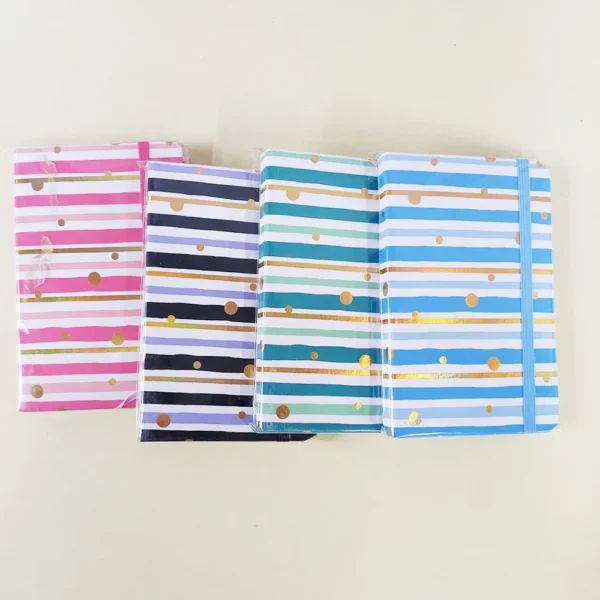 Gold Foil Dots Journal Notebook