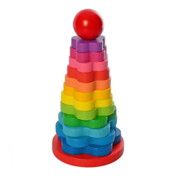 Rainbow Tower Educational Toys For Kids