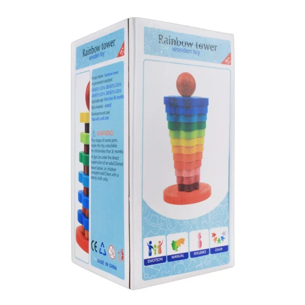 Rainbow Tower Educational Toys For Kids