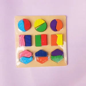 Wooden Geometric Shapes Puzzle